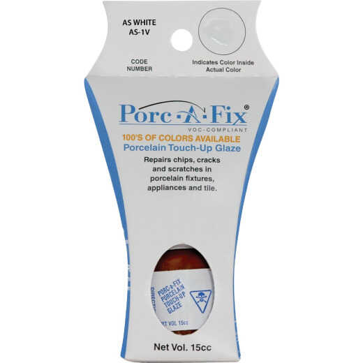 Fixture-Fix Porc-A-Fix American StandardWhite Porcelain Touch-up Paint, 15cc